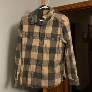 American Eagle Brown Flannel (Large)